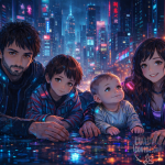 Cuadro Metálico Personalizado - Cyberpunk